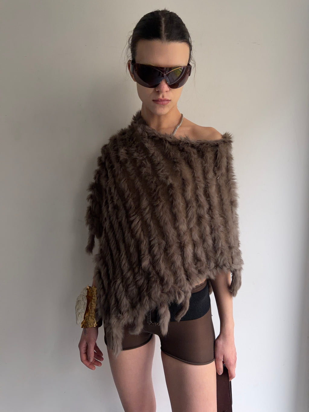 real fur top