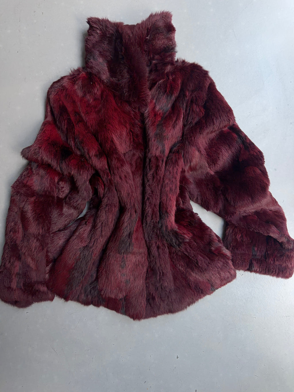 real fur coat