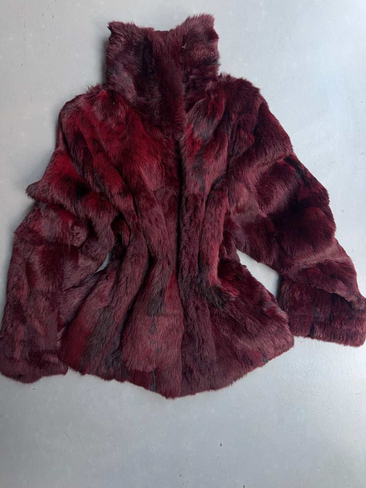 real fur coat