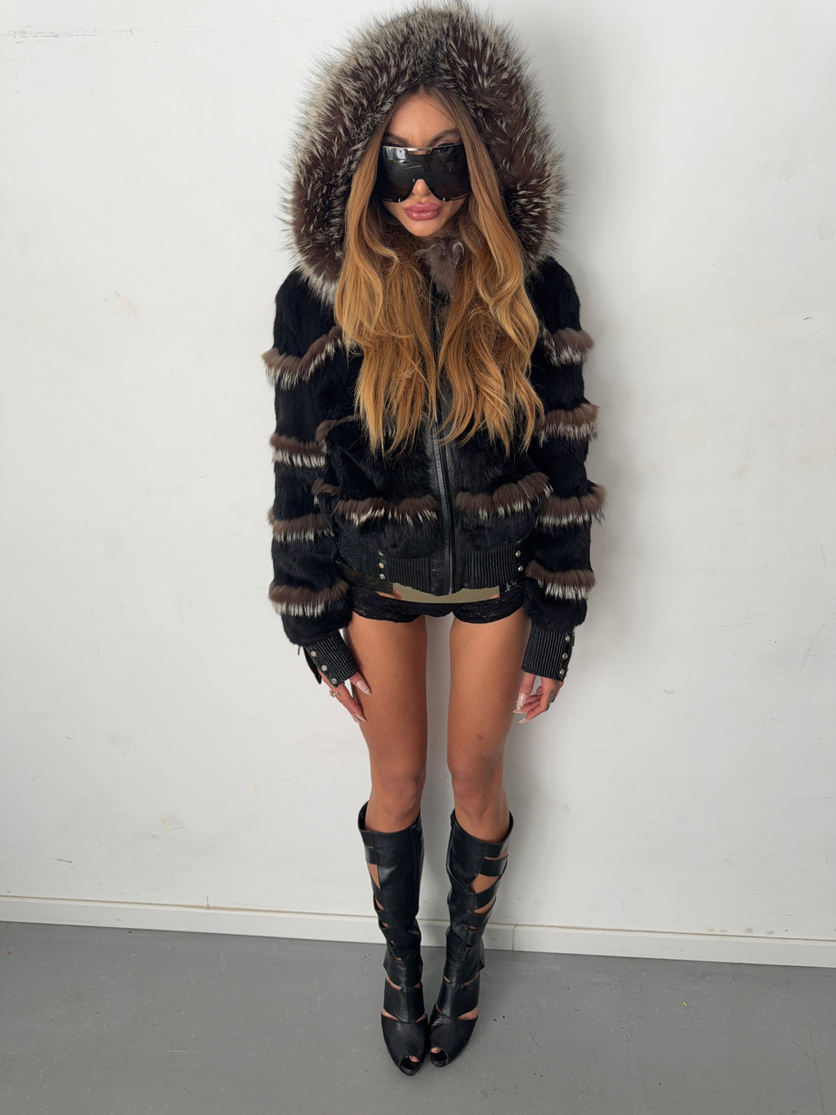 real fur jacket