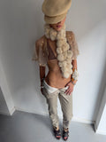 real fur scarf