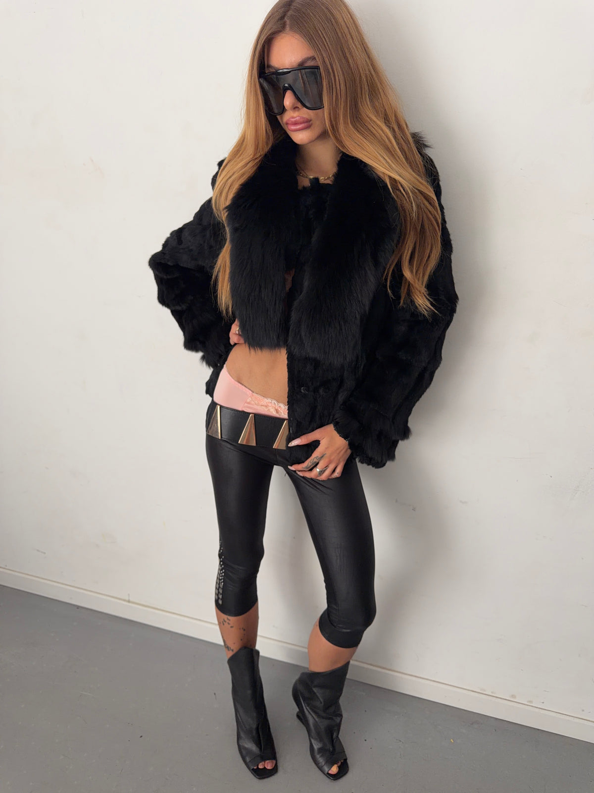 fur coat