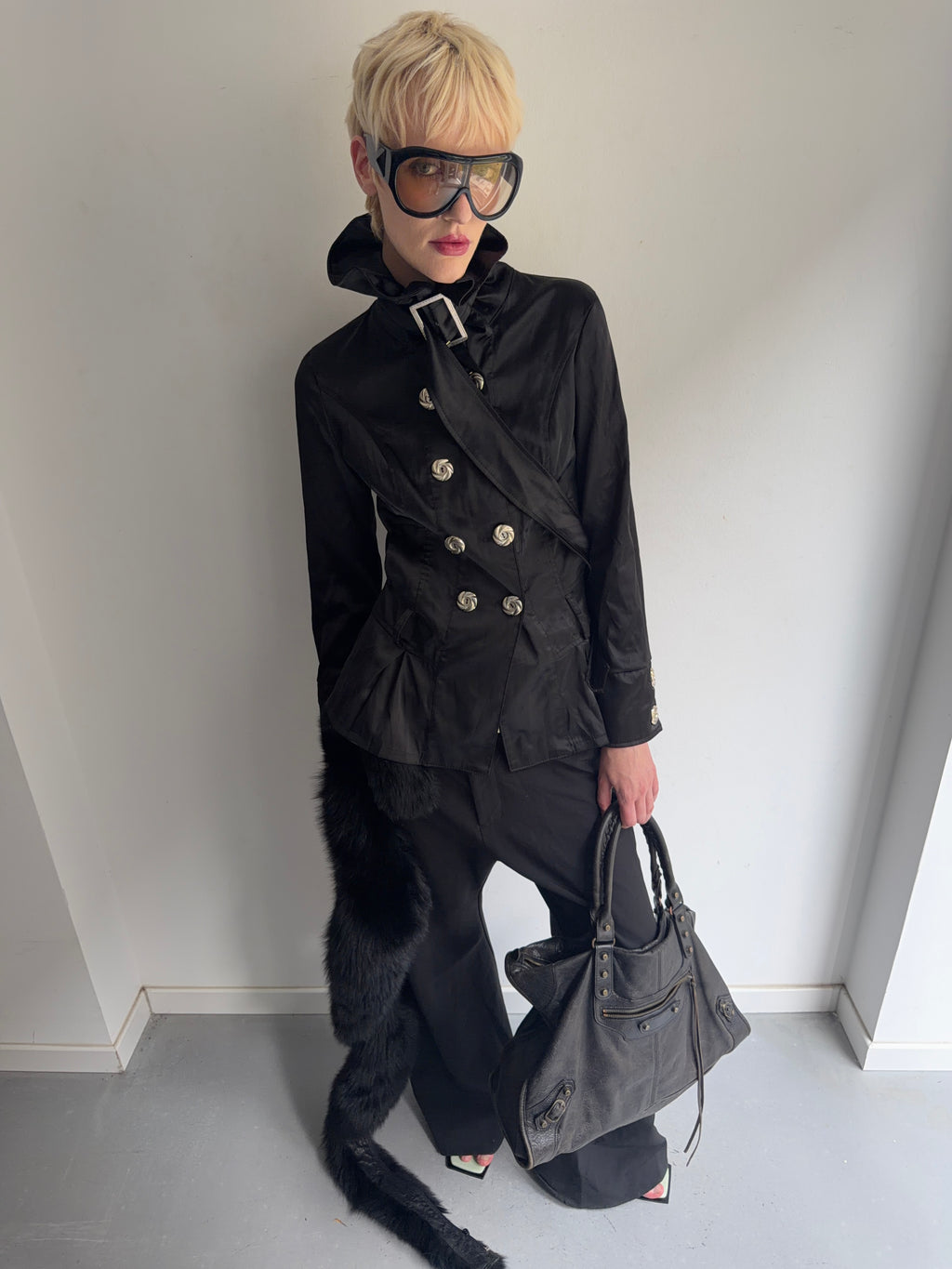 jacket with belt