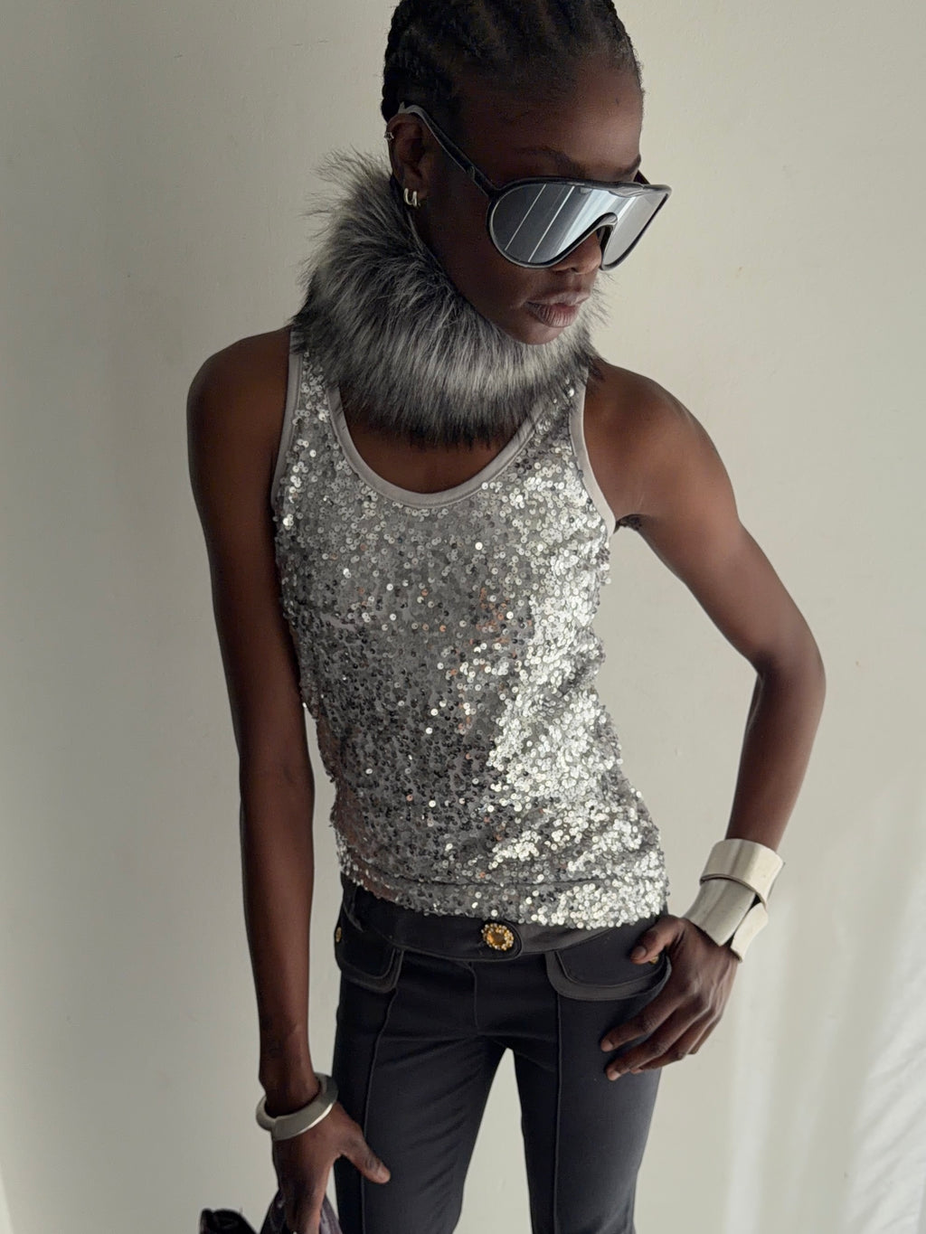 silver top