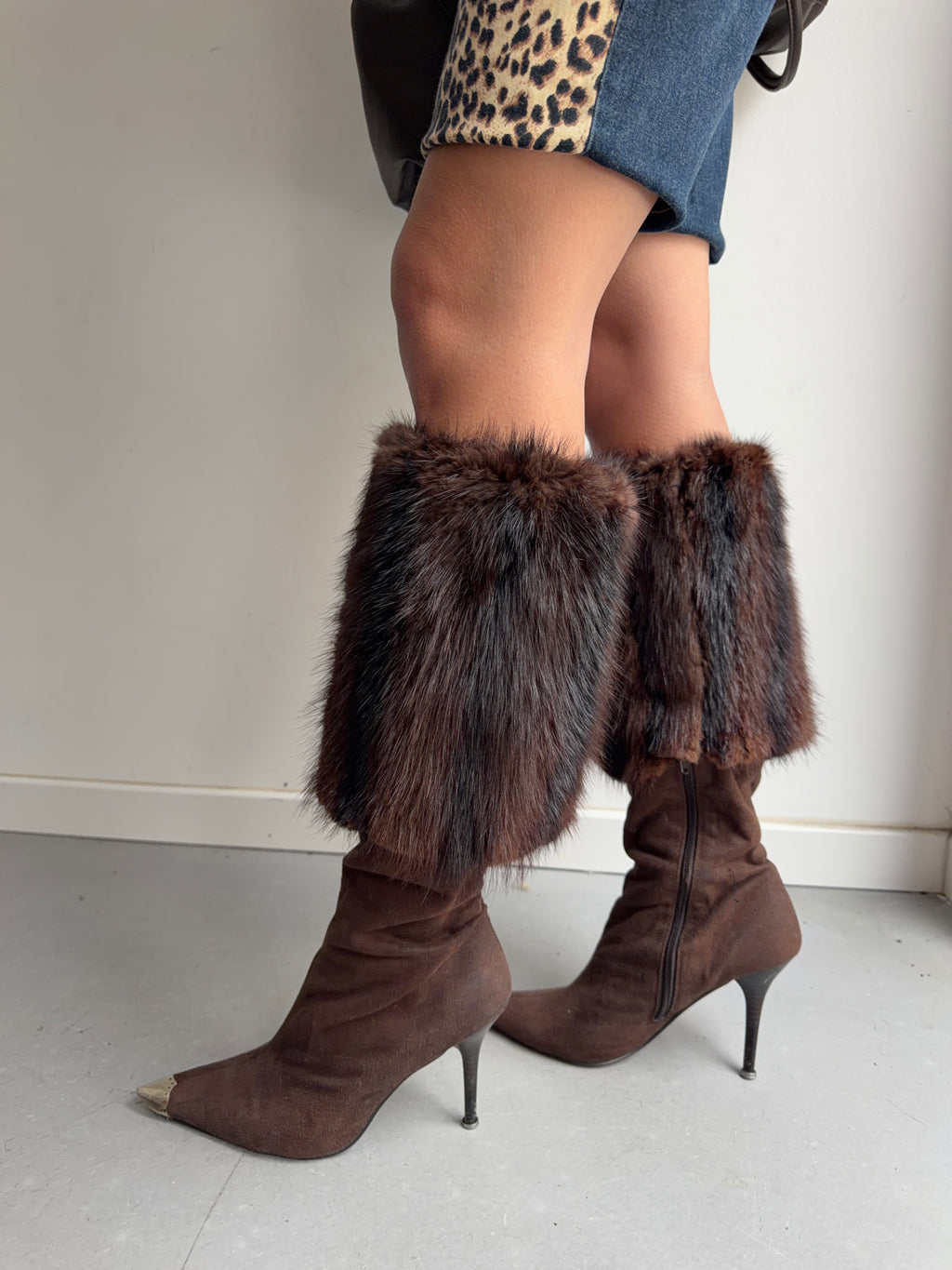 real fur heels(39)