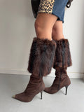 real fur heels(39)