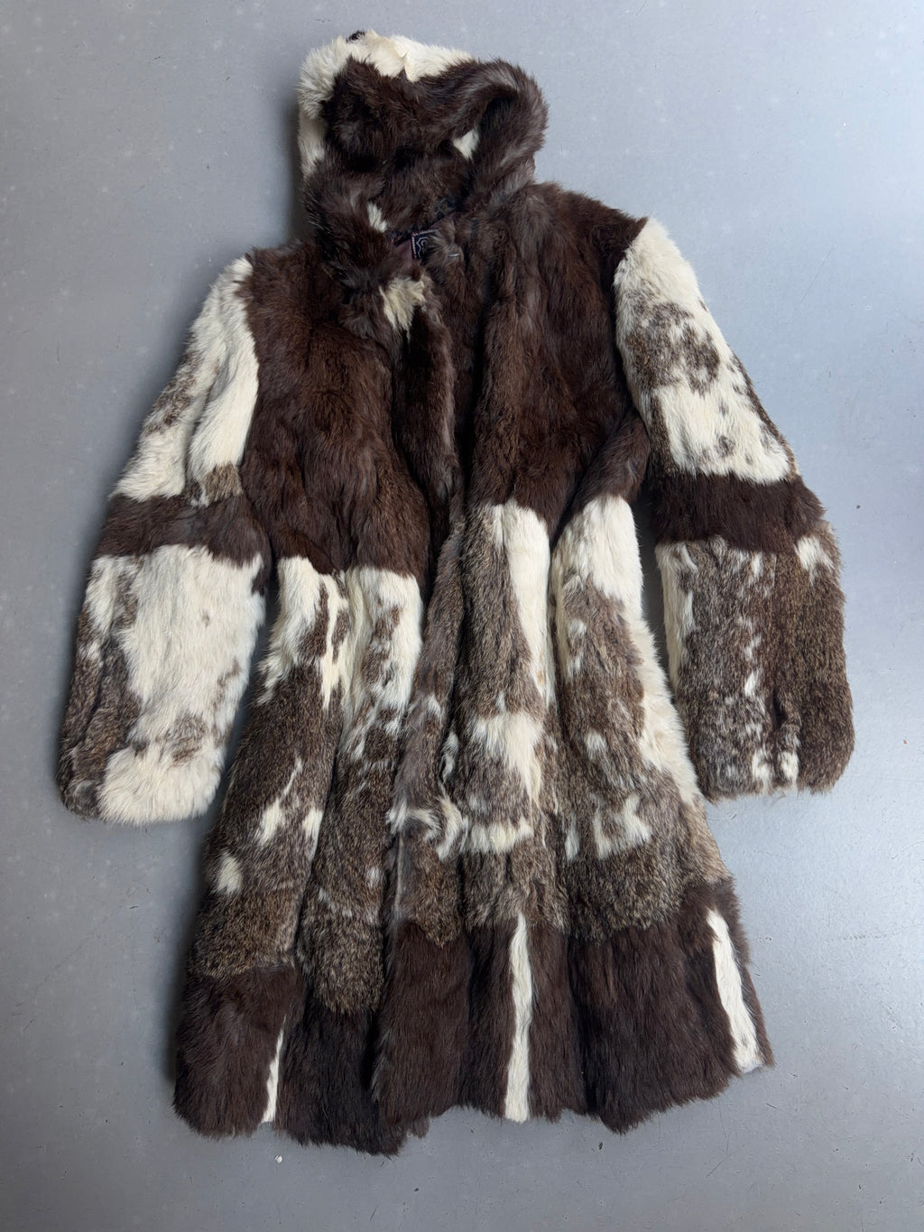 real fur coat