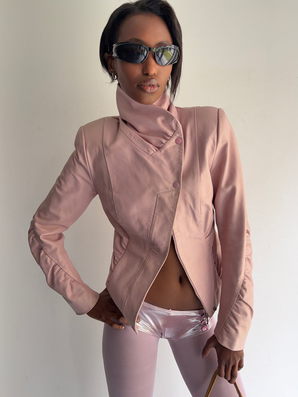 real leather jacket