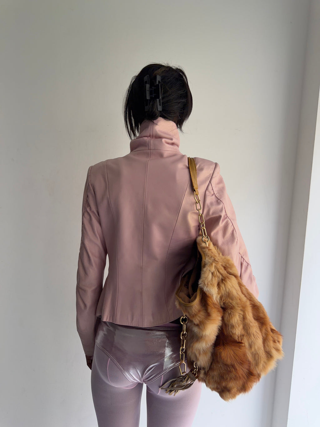 real leather jacket