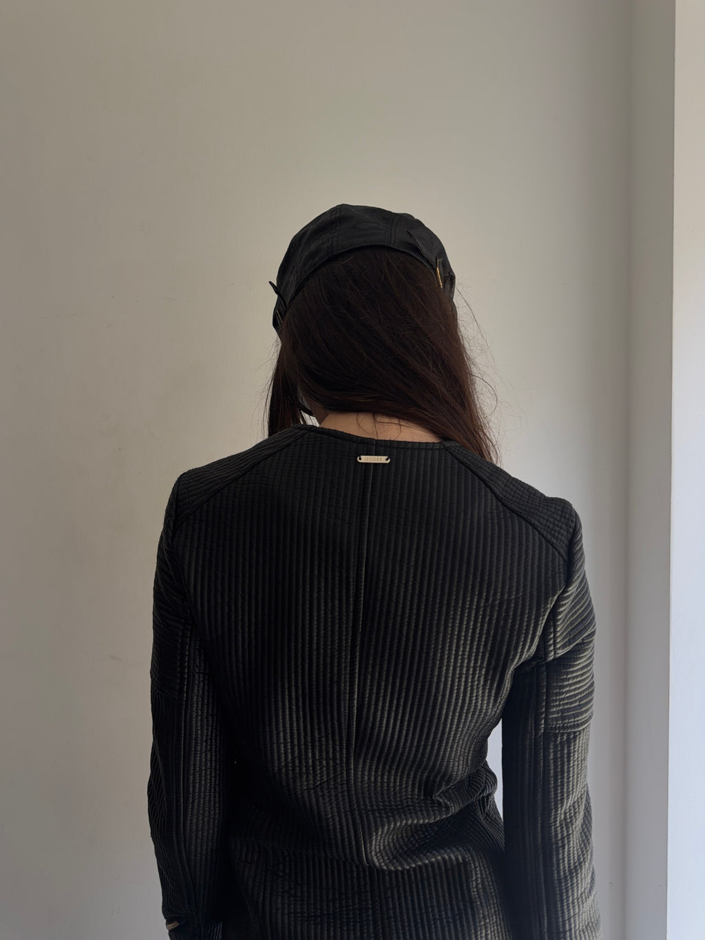 guess real leather jacket