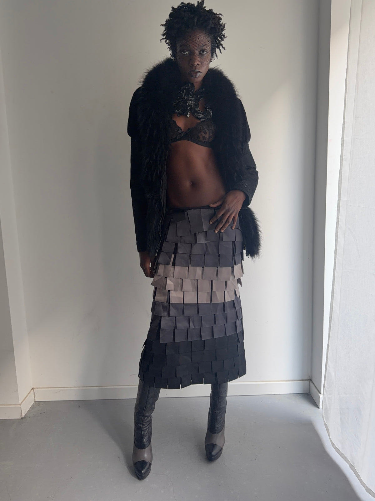 real fur jacket