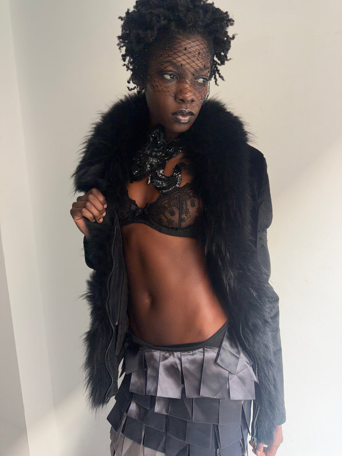 real fur jacket