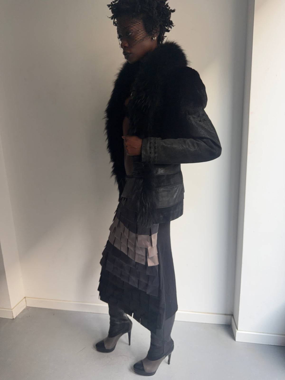 real fur jacket