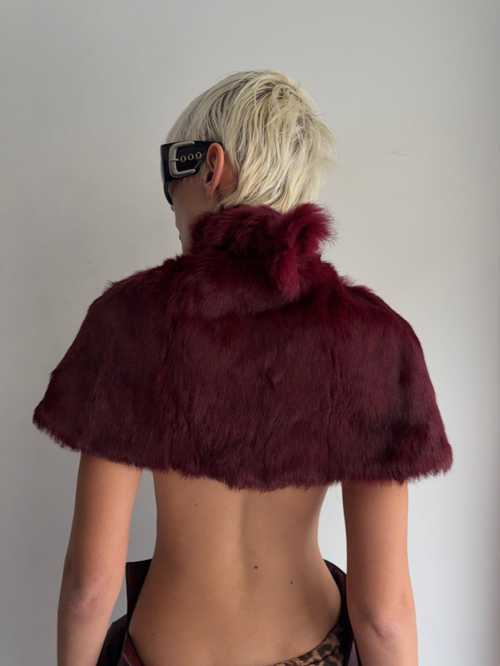 real fur top
