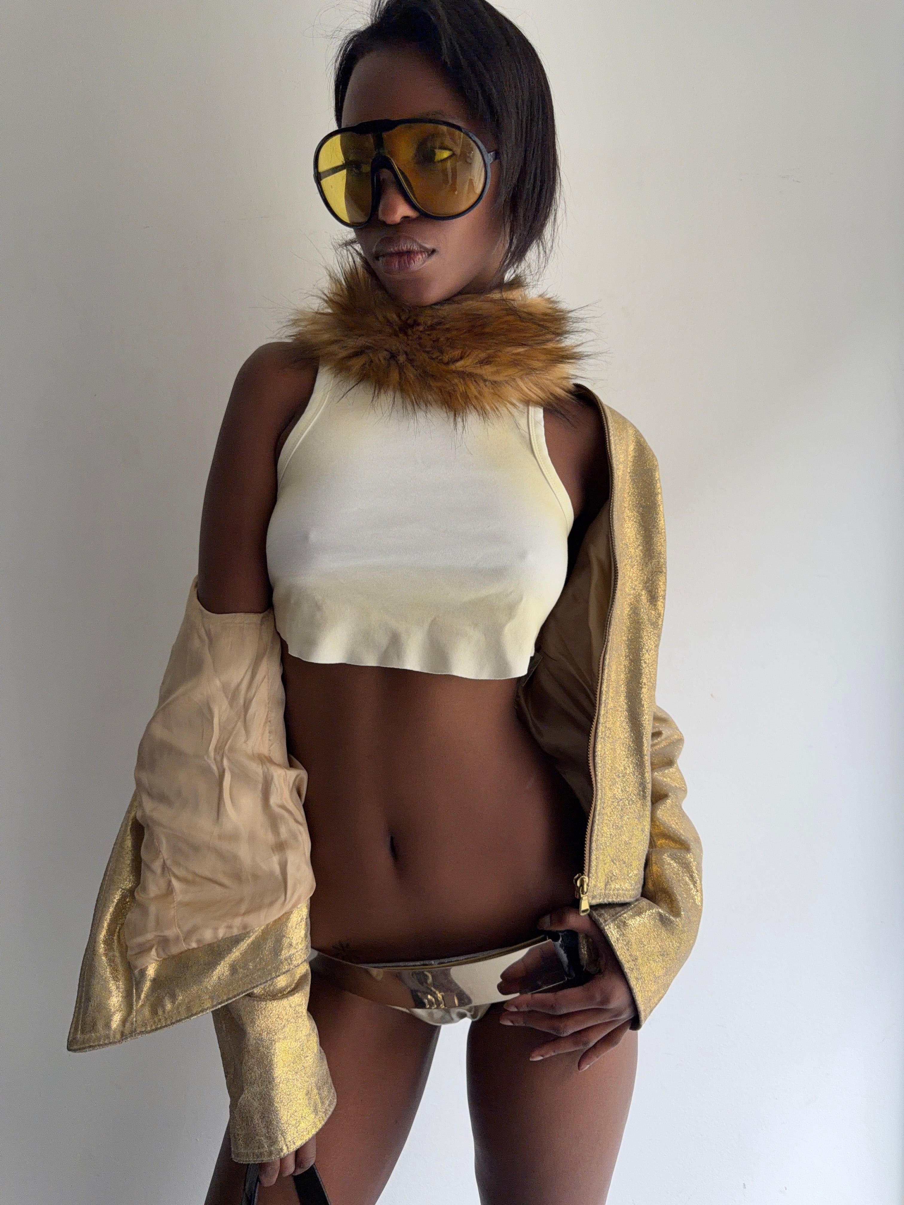 real leather jacket