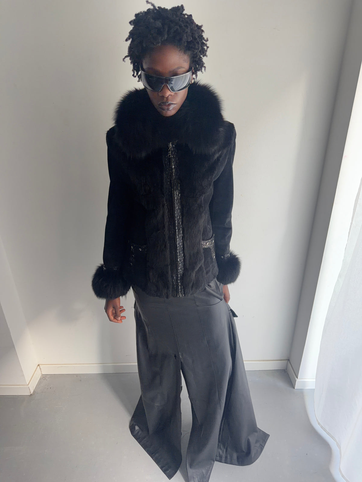 real fur jacket