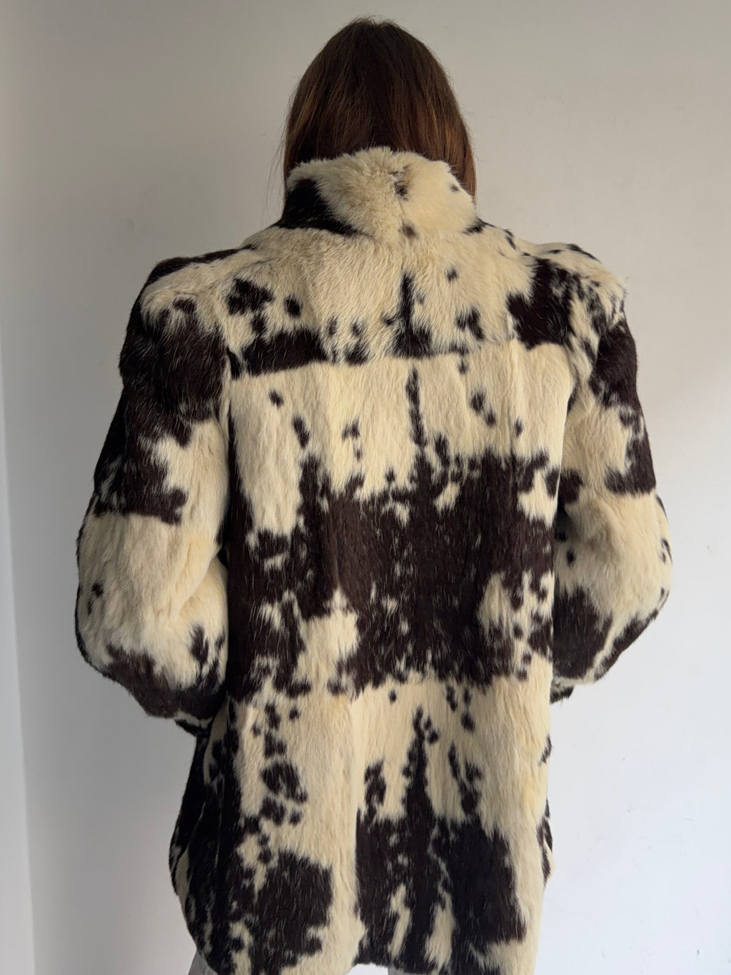 real fur coat