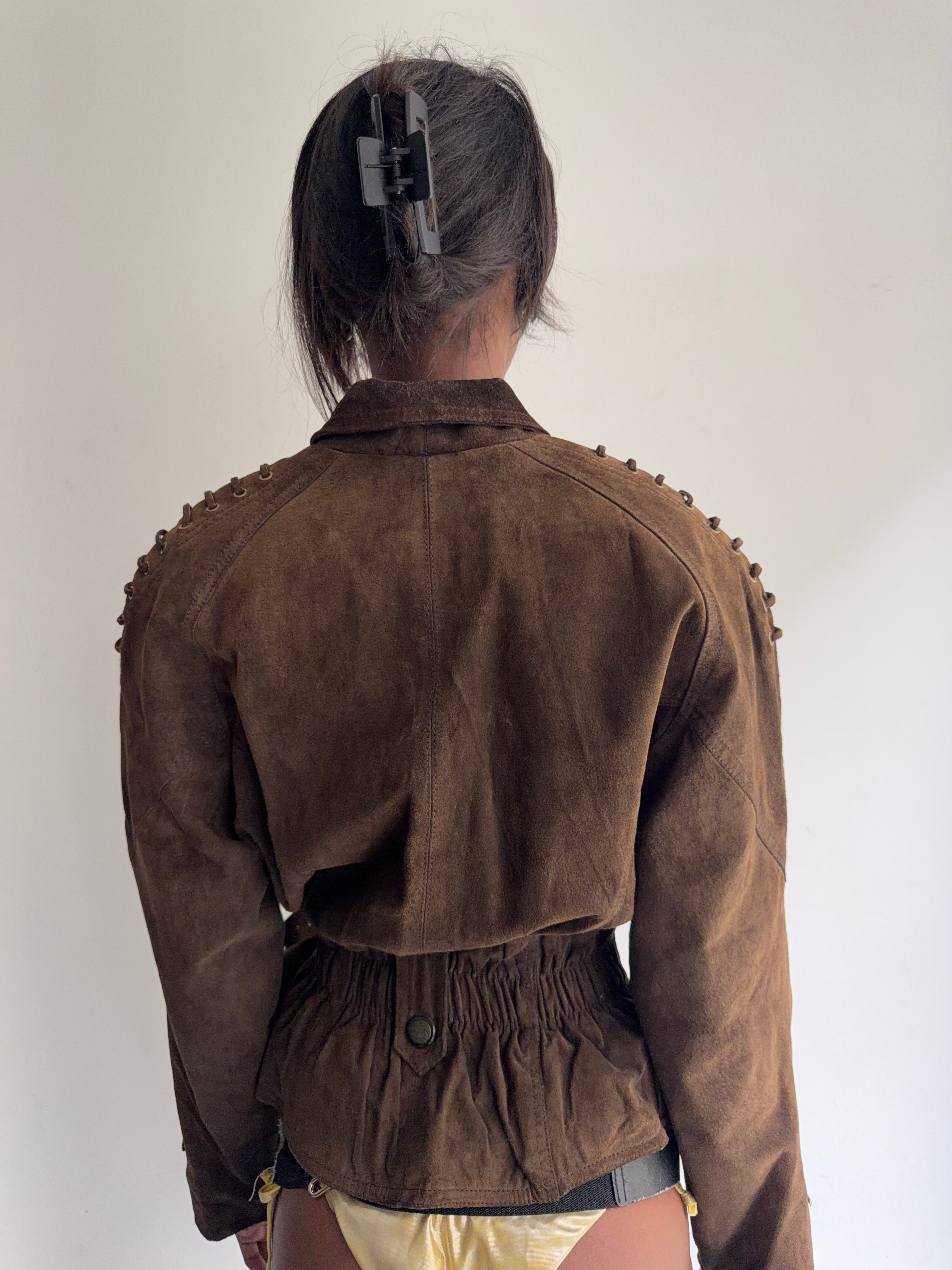 real leather jacket