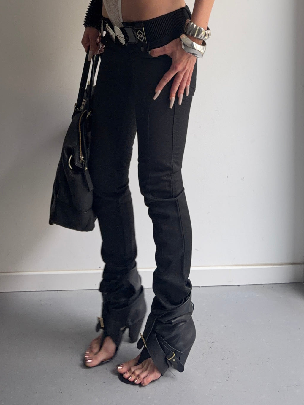 pants with belt xs