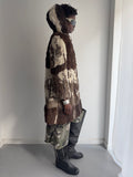 real fur coat