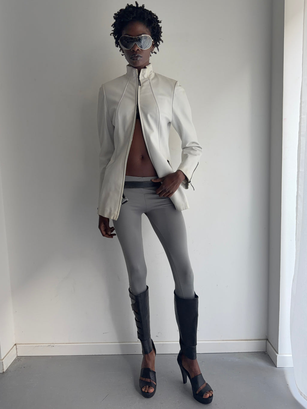 real leather jacket