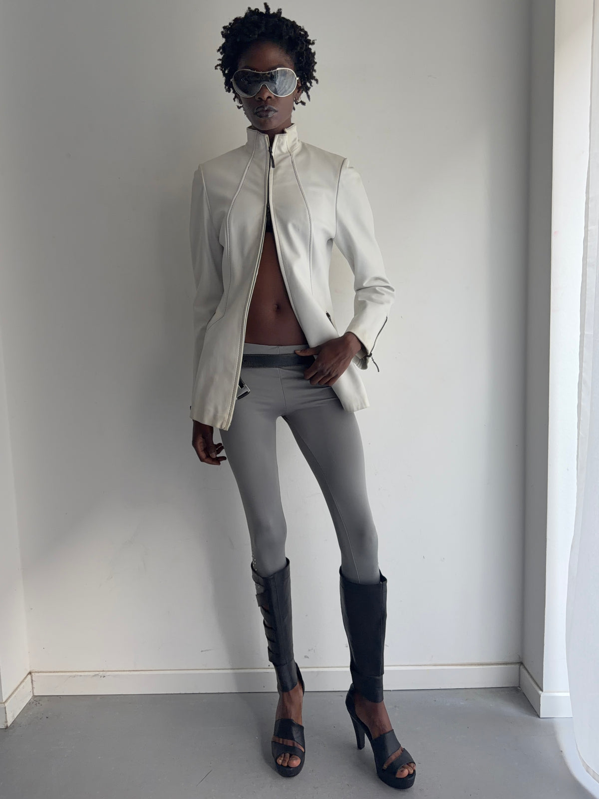 real leather jacket