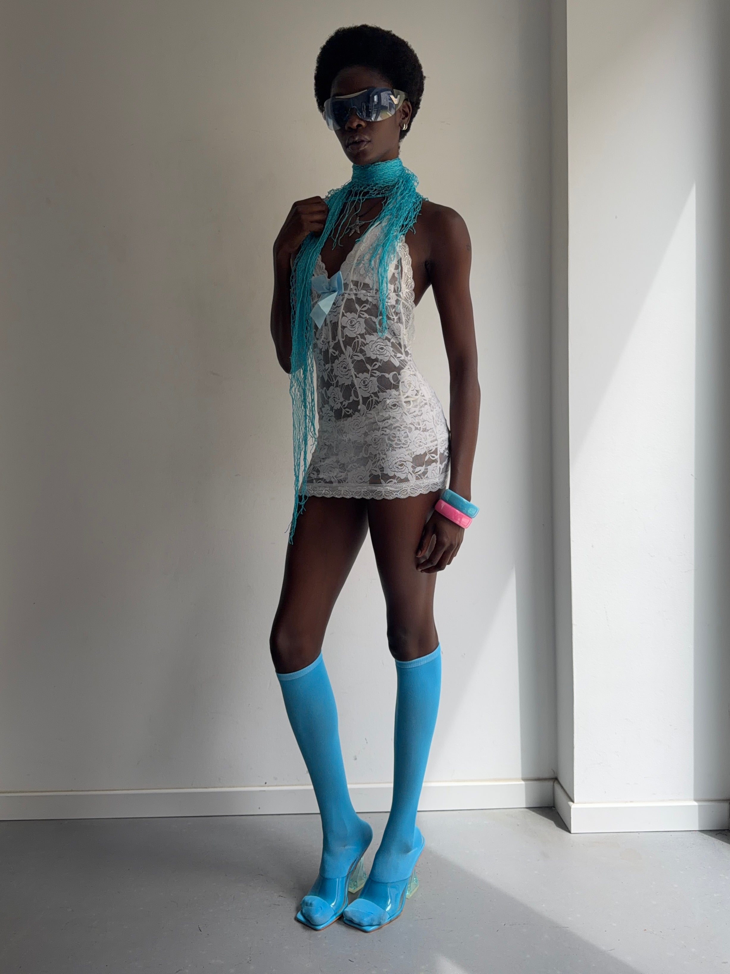 mesh dress