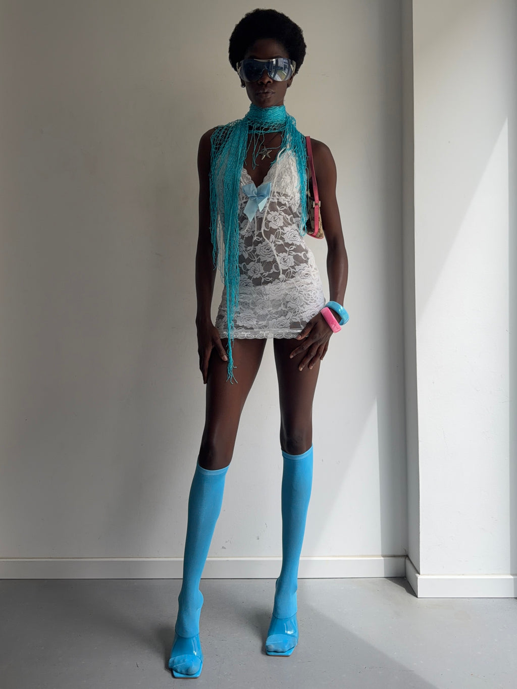 mesh dress