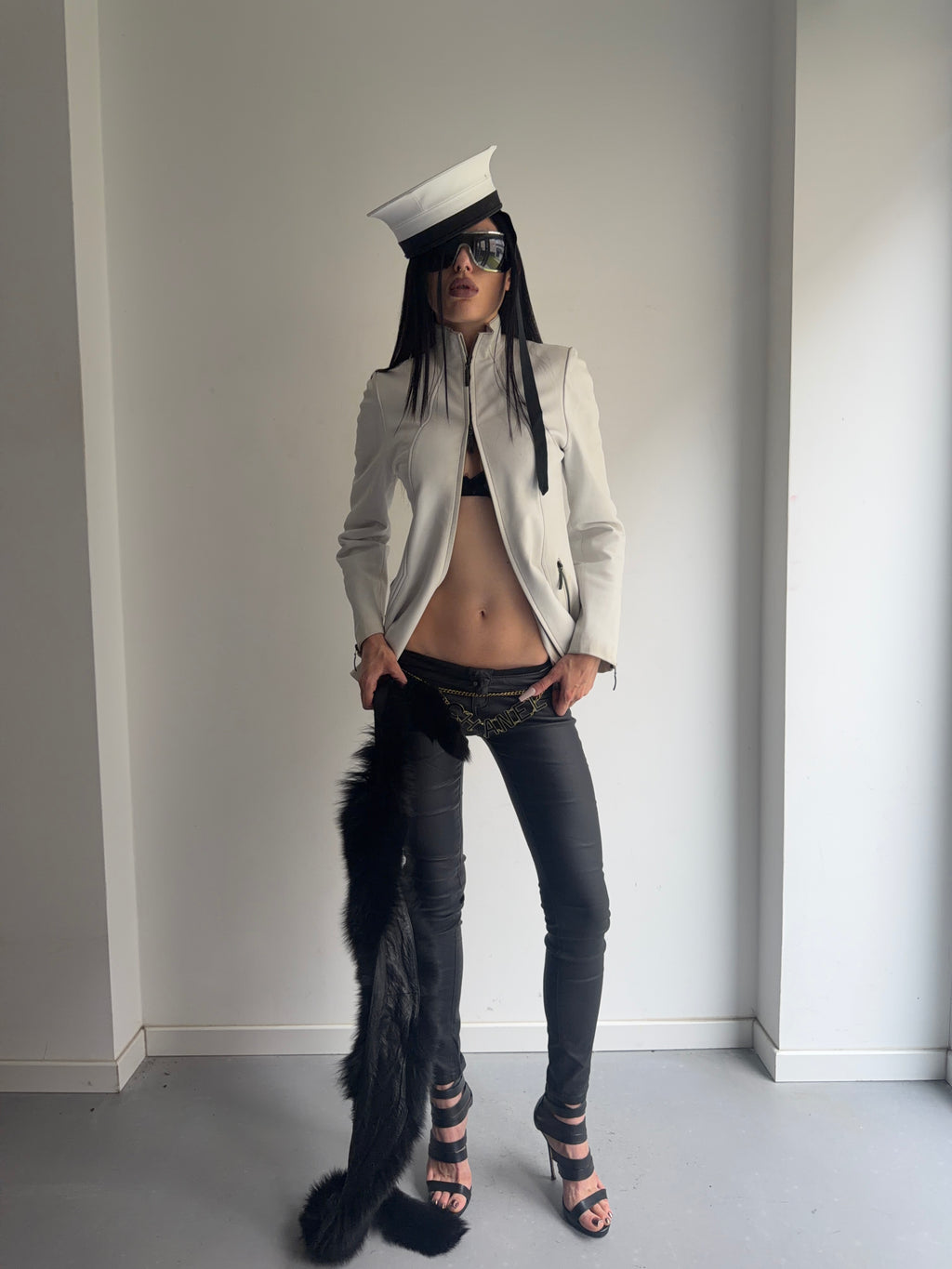 real leather jacket