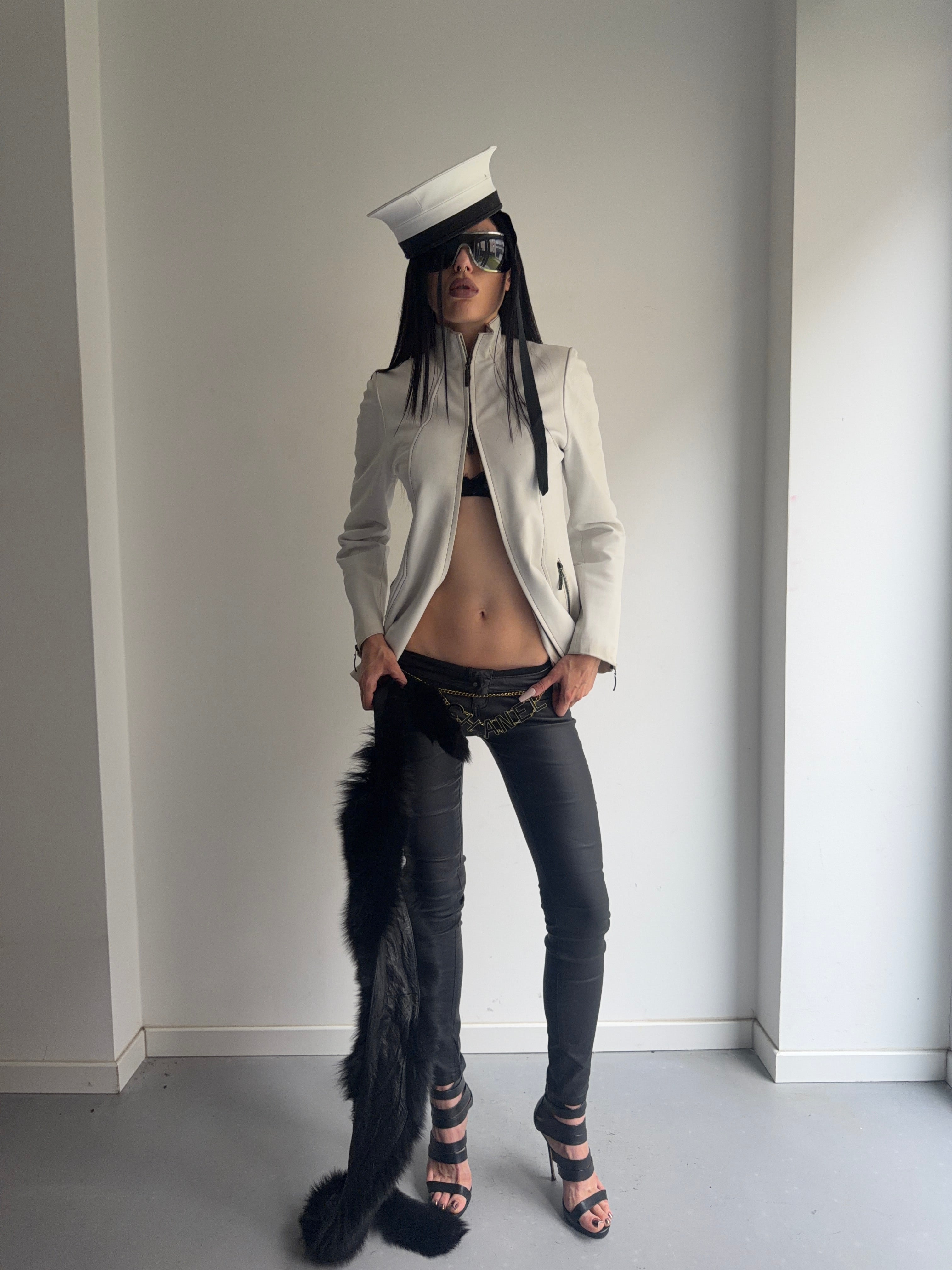 real leather jacket