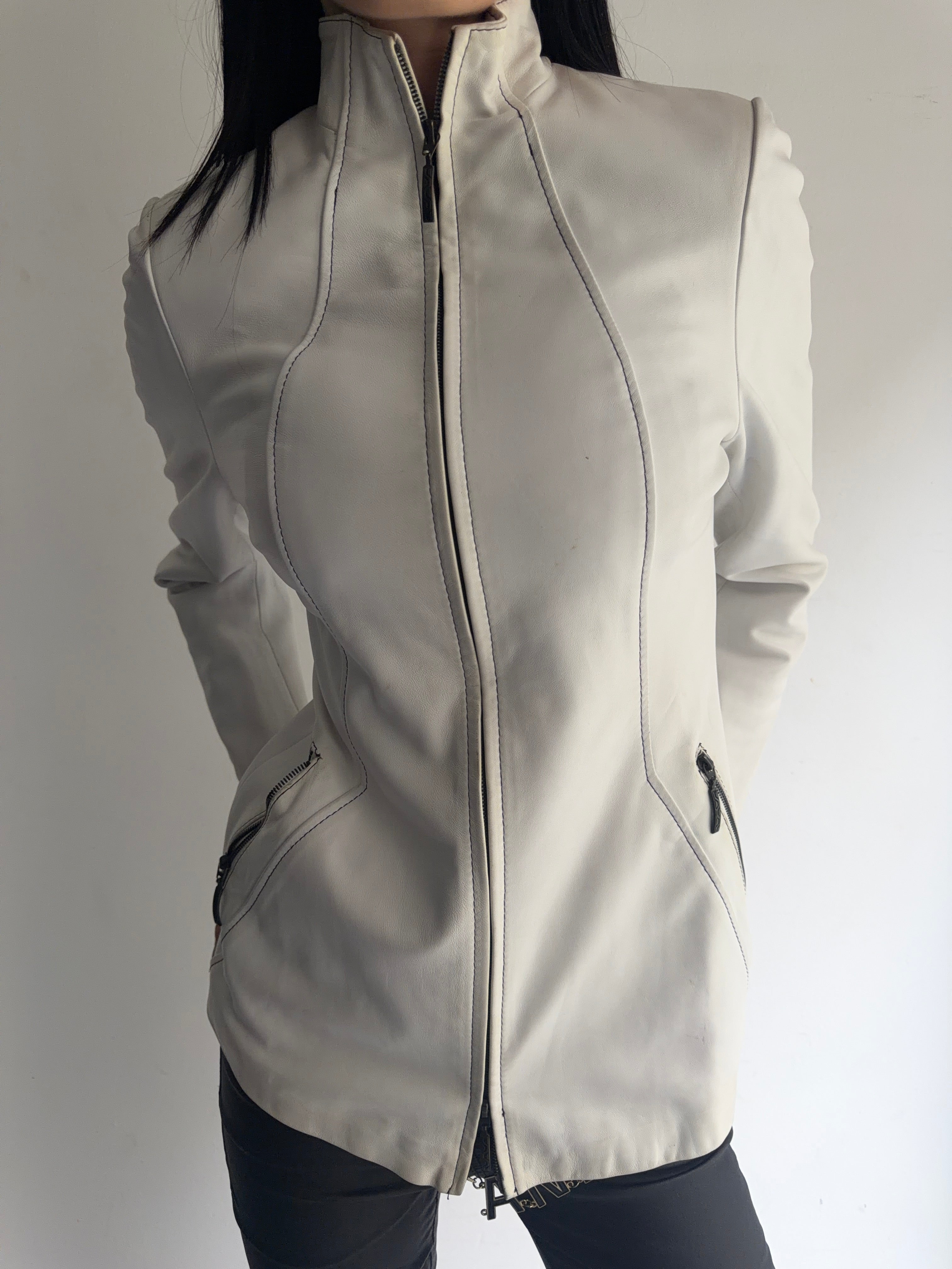 real leather jacket