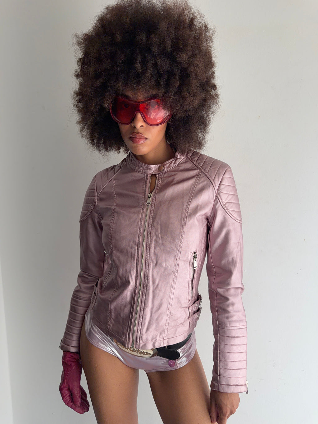 real leather jacket