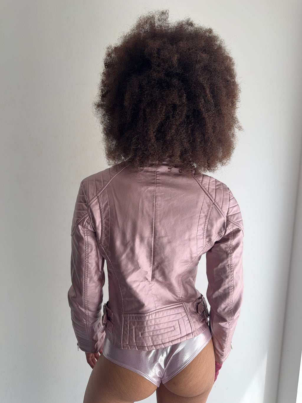 real leather jacket