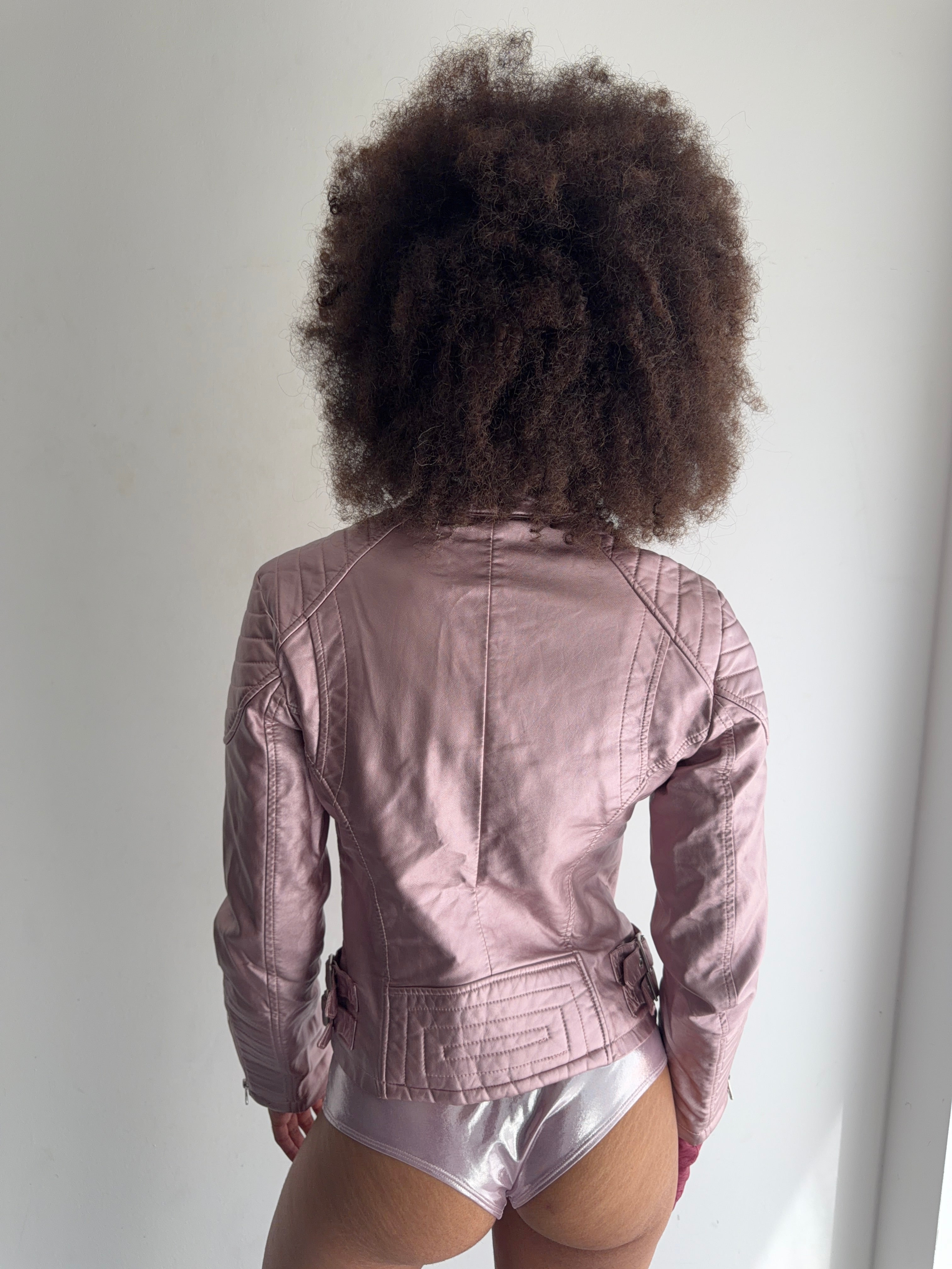real leather jacket
