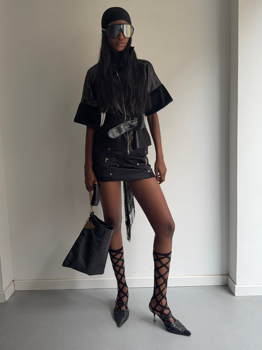 jacket with belt