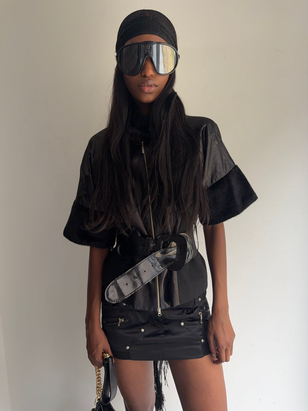 jacket with belt
