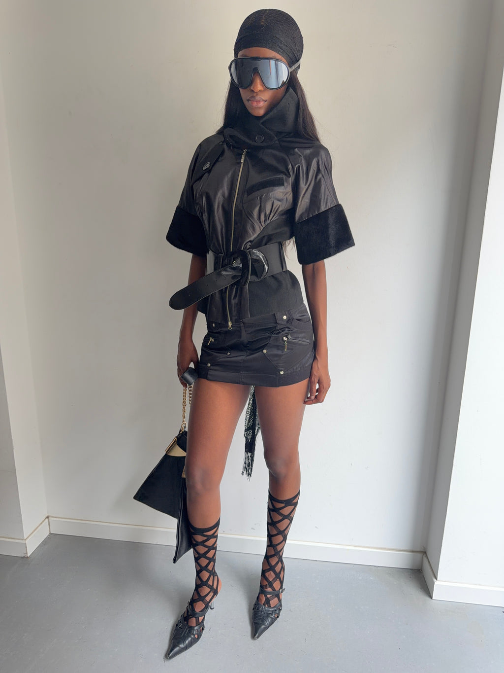 jacket with belt