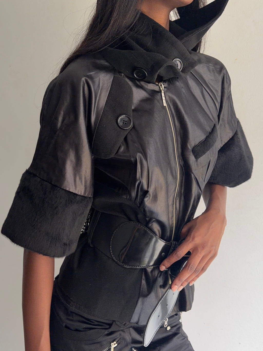 jacket with belt