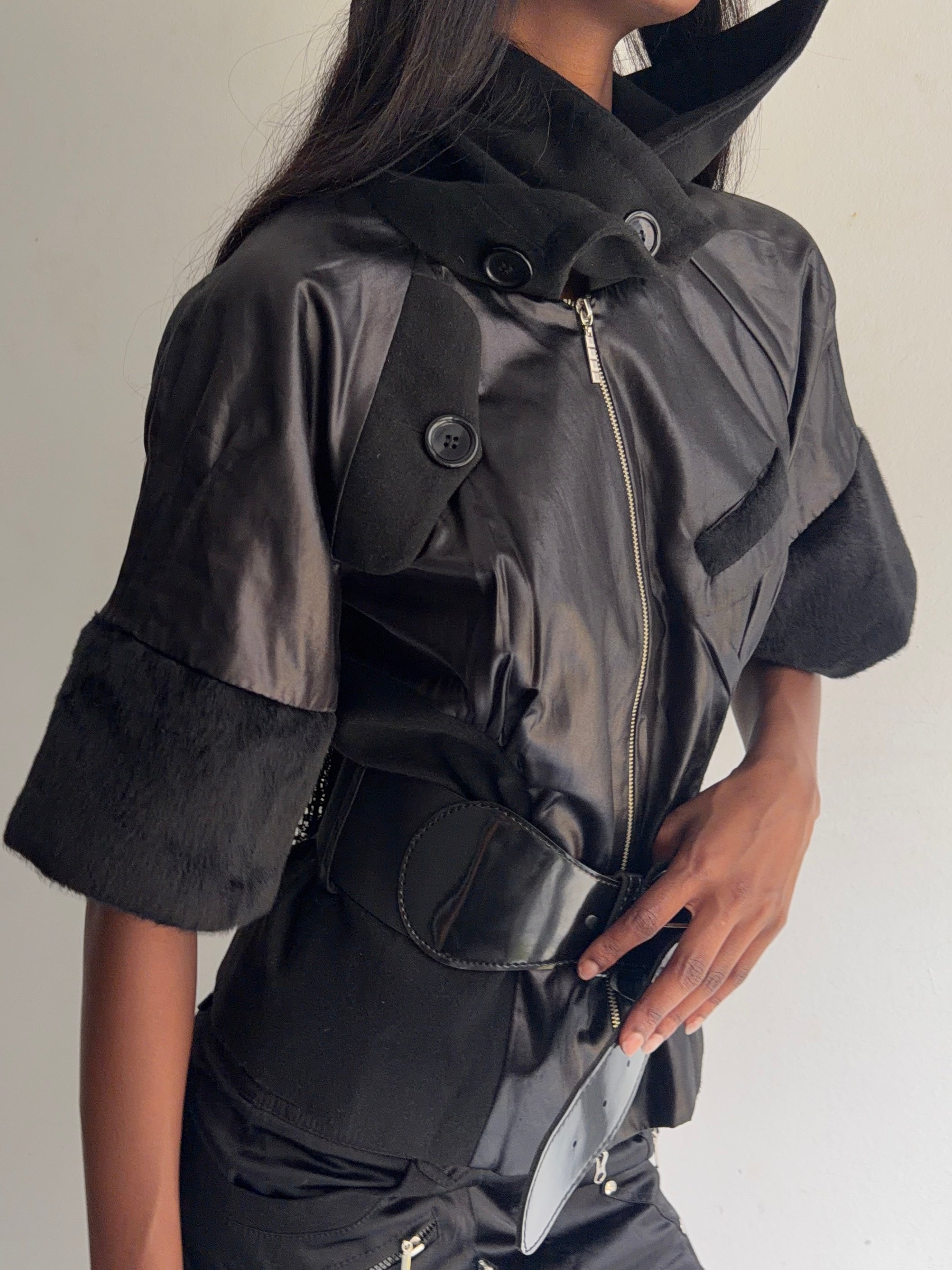 jacket with belt