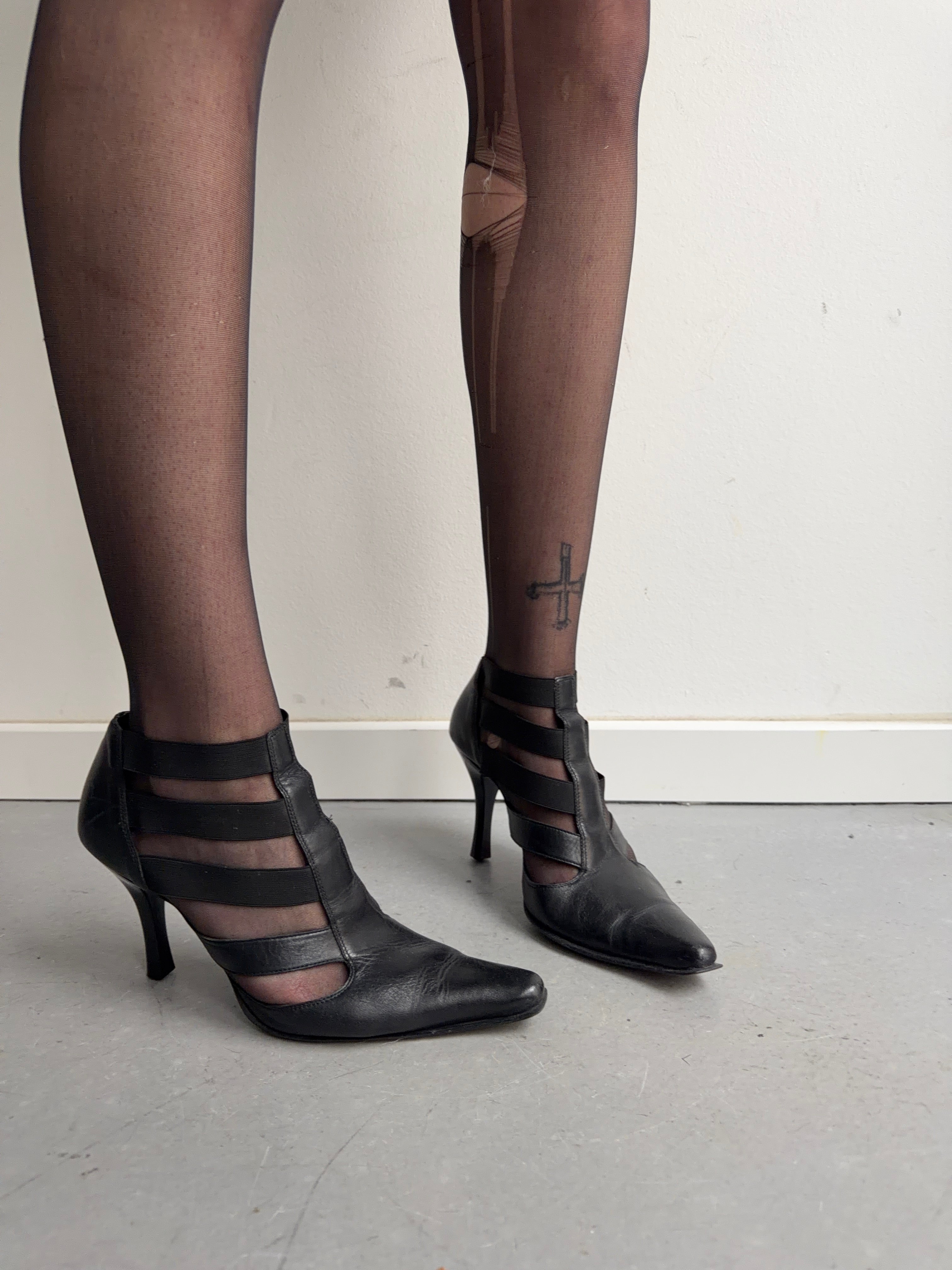 Real leather Heels(41size)