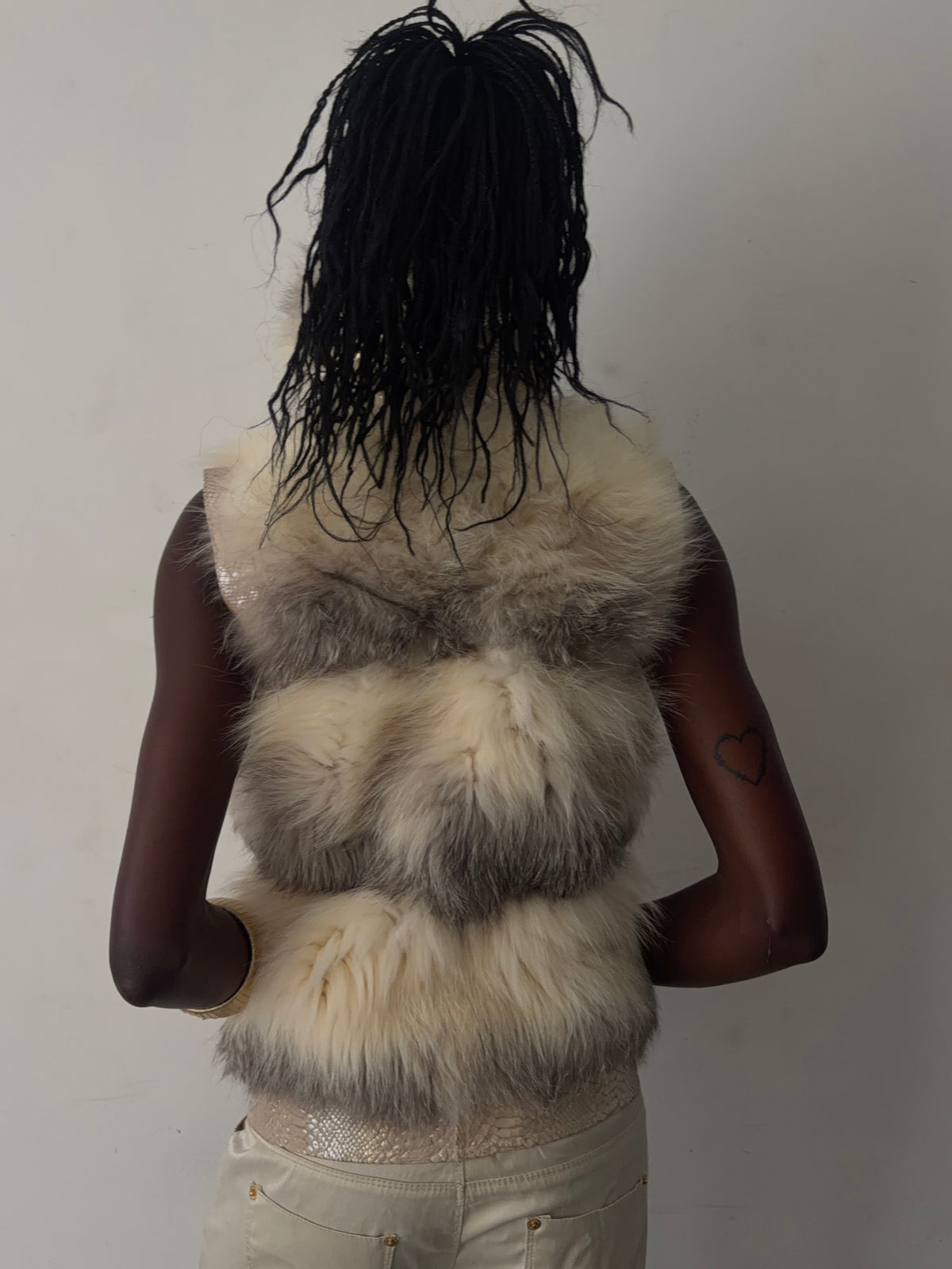 real fur vest (s)