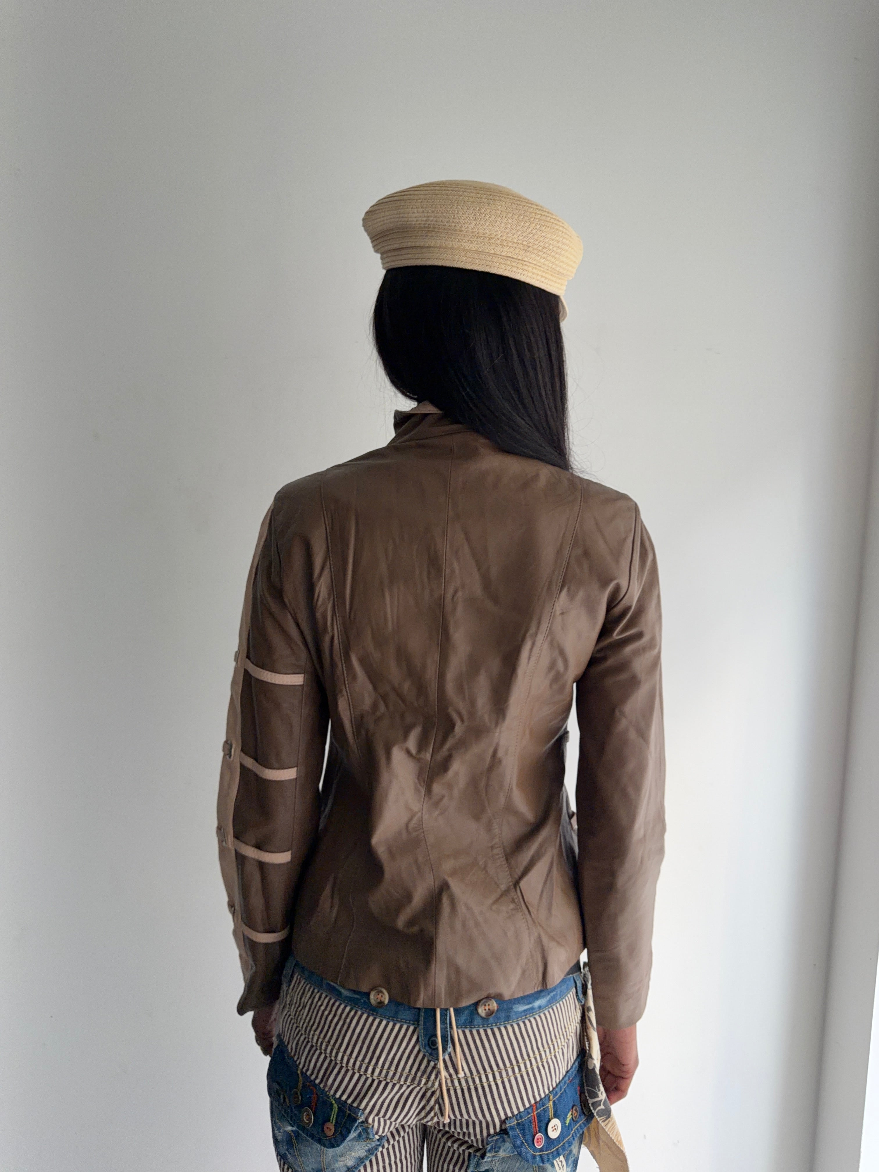 real leather jacket