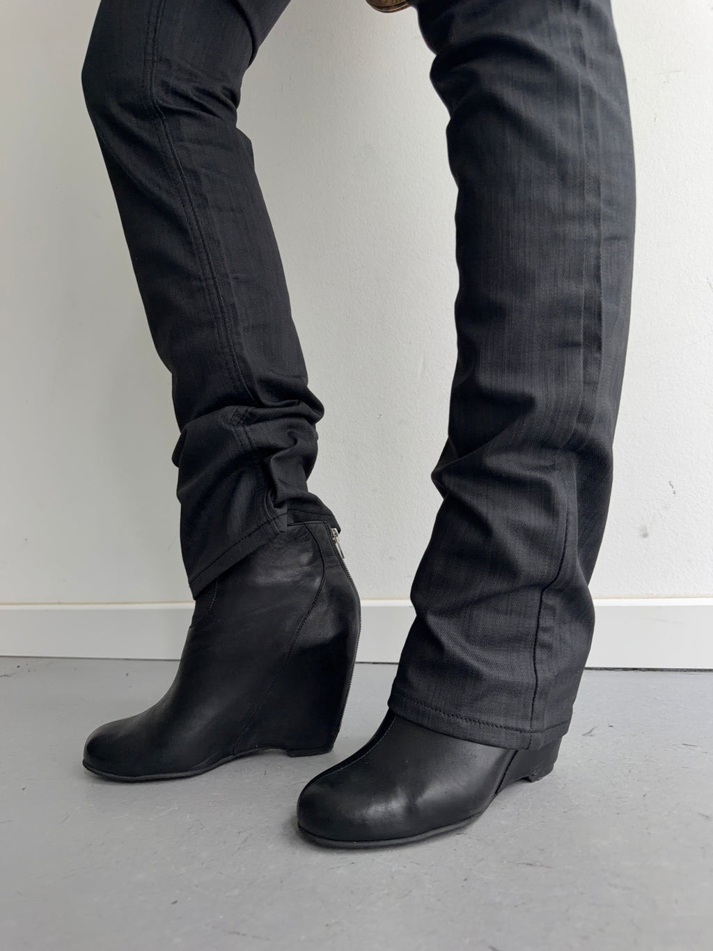 real leather boots