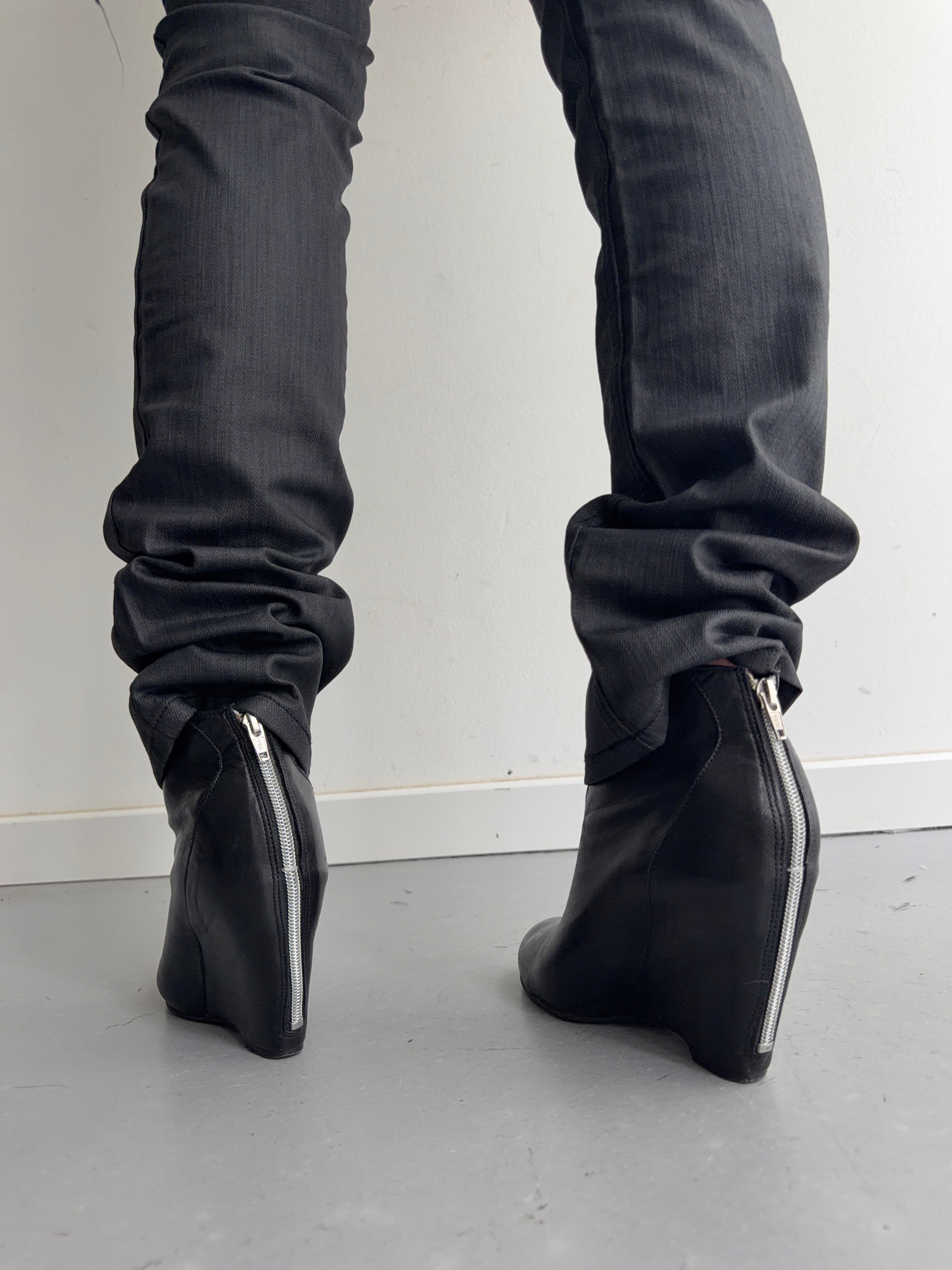 real leather boots