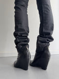 real leather boots