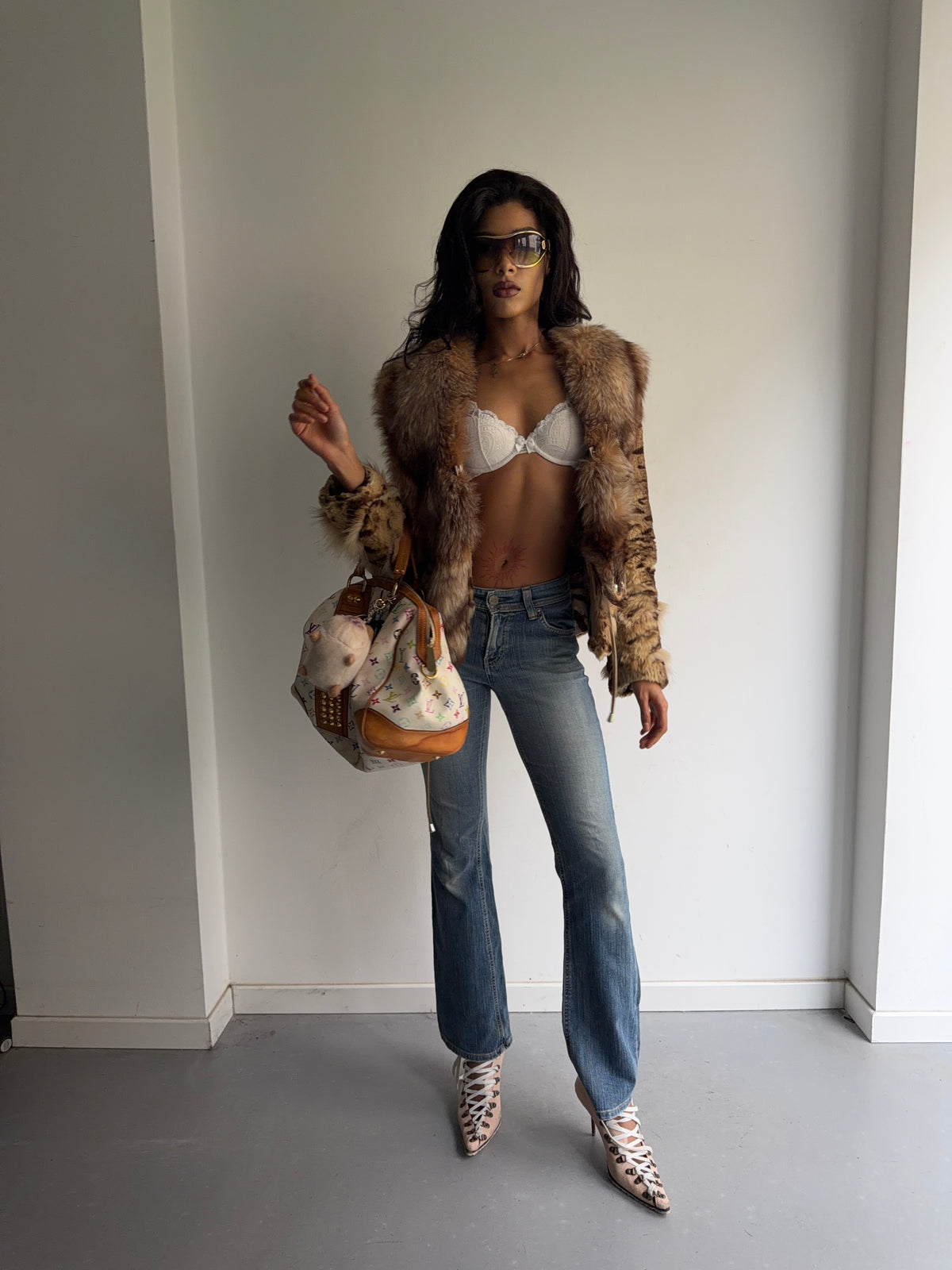 real fur jacket