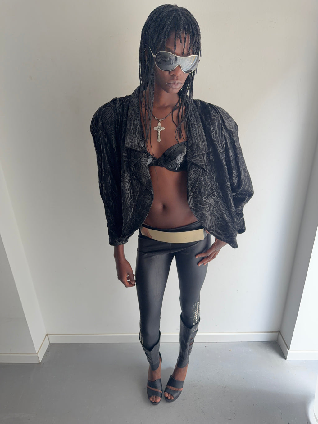 real leather jacket