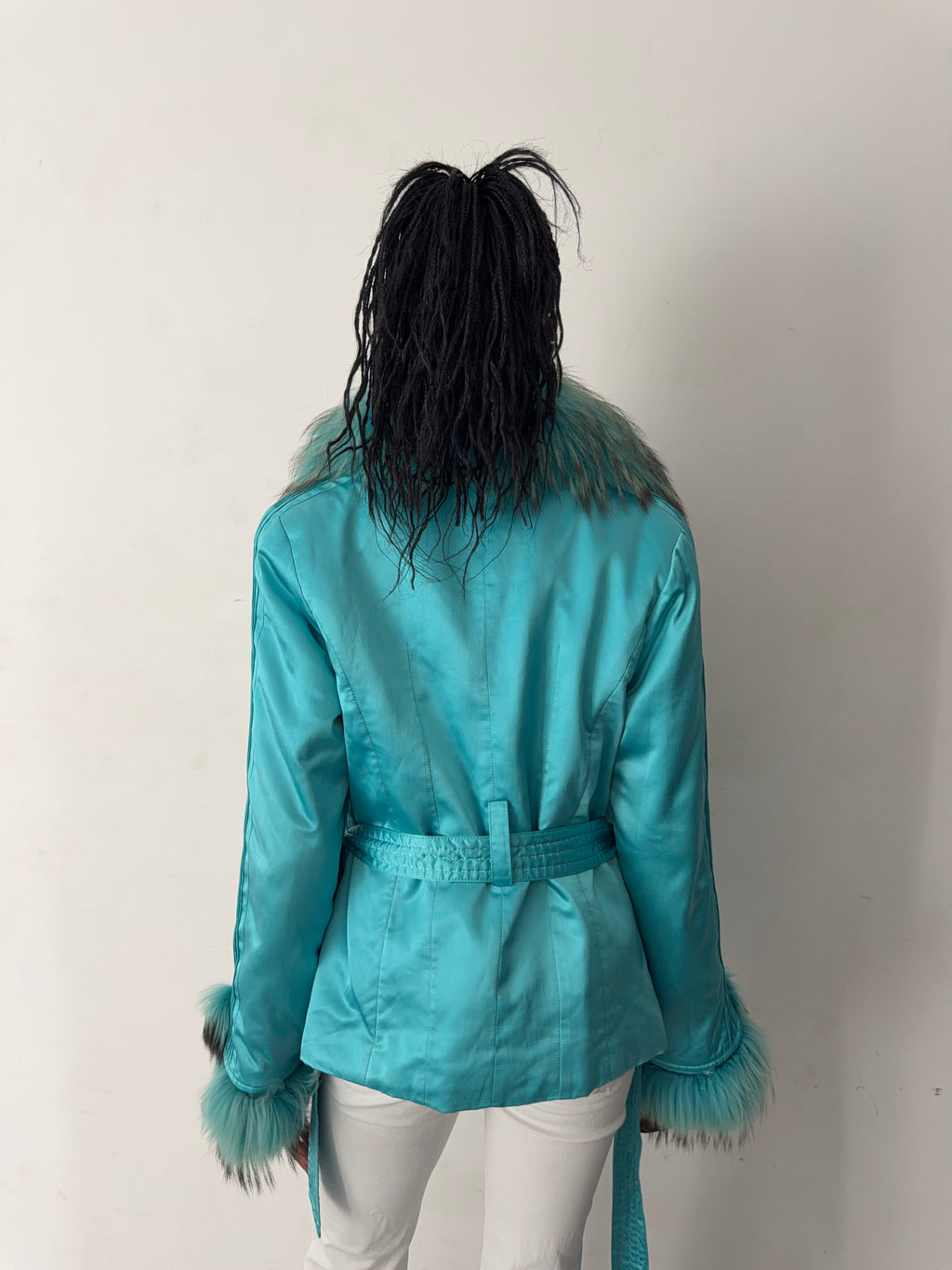 real fur coat