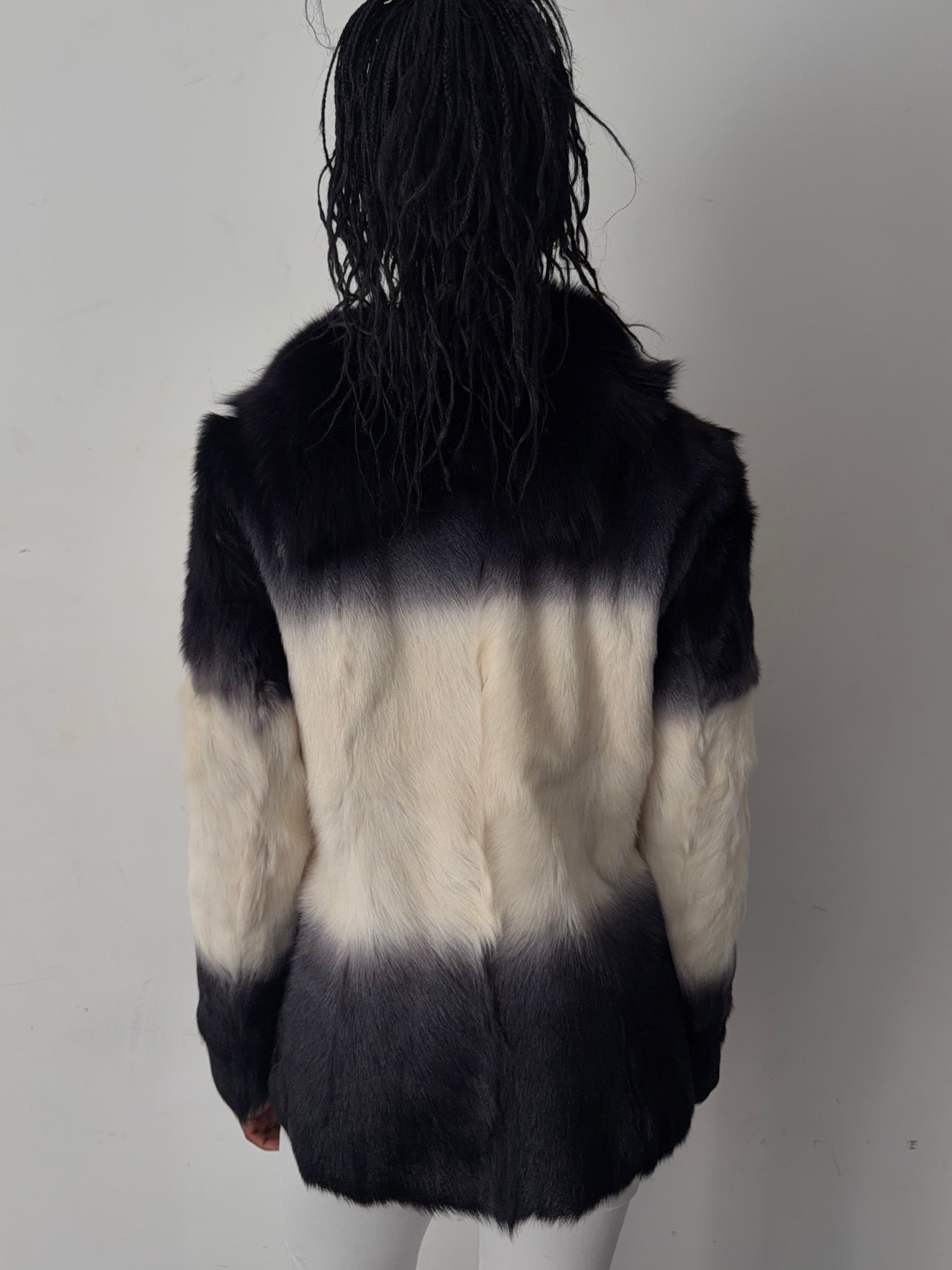 real fur coat