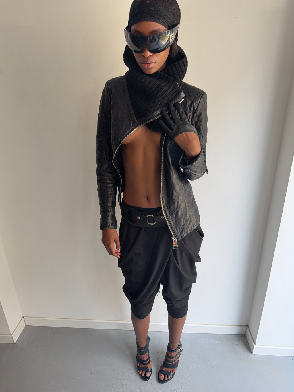 real leather jacket